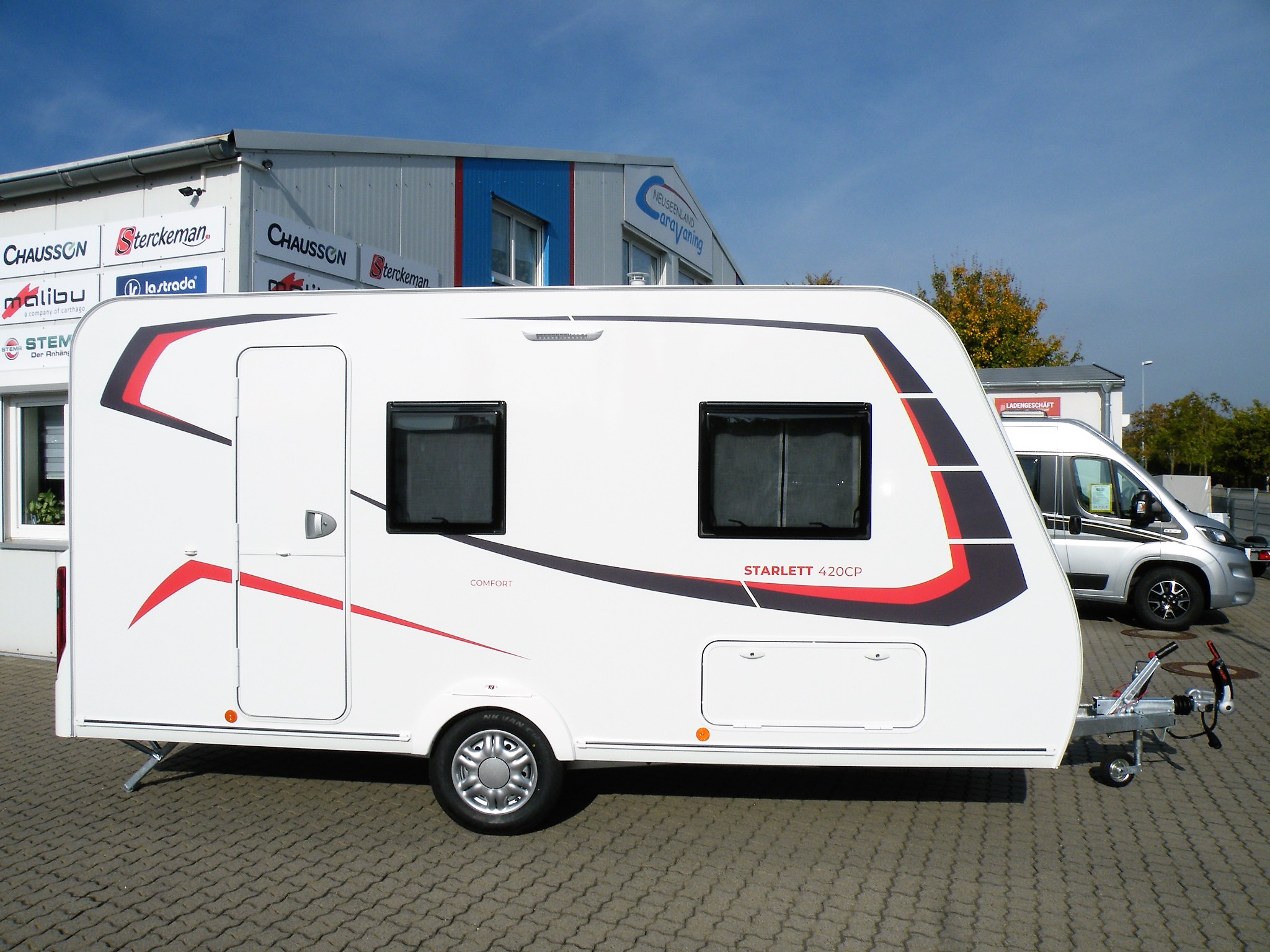 Neuseenland Caravaning Mietfahrzeug Reise-Caravan