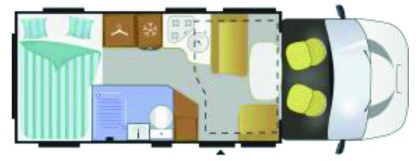 Neuseenland Caravaning Mietfahrzeug Reisemobil-D